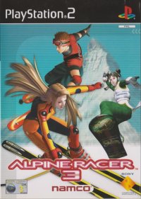 Alpine Racer 3 PAL Playstation 2 PAL box art